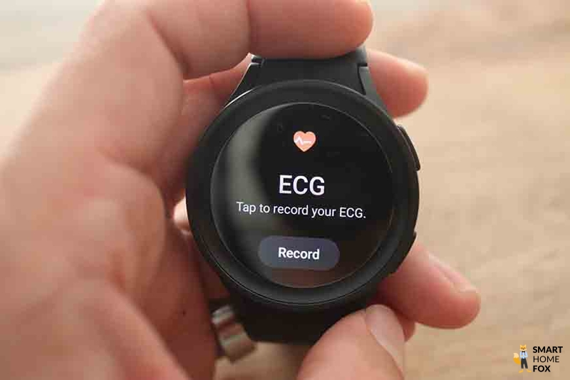 You can see the ECG function on the Galaxy Watch 5.